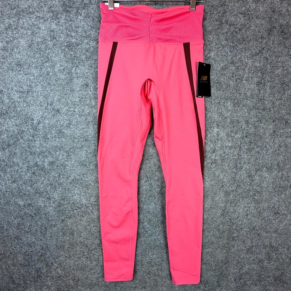 New Balance Bandier Ultra HR Tight Leggings Womens S Pink Fast Drying High Rise
